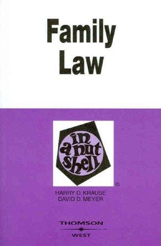 Family Law in a Nutshell, 5th (Nutshell Series)