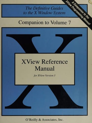 XView Reference Manual