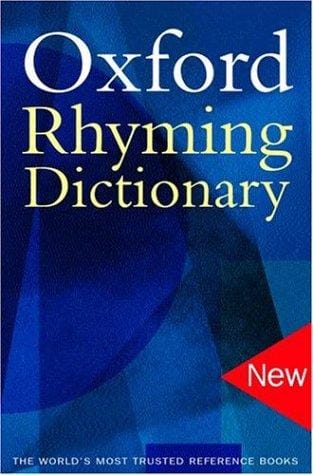 Oxford rhyming dictionary