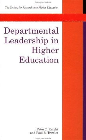 Departmental Leadership in Higher Education