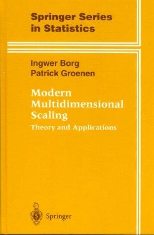 Modern multidimensional scaling: theory and applications