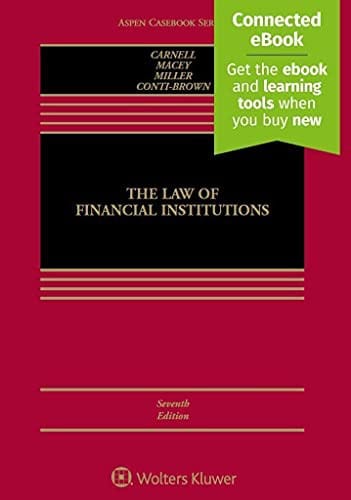 The Law of Financial Institutions [Connected eBook]
