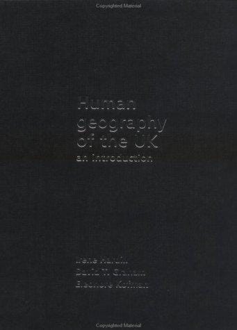Human Geography of the UK: An Introduction
