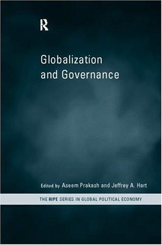 Globalization and Governance (Ripe Series in Global Political Economy)