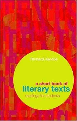 A beginner's guide to critical reading: an anthology of literary texts