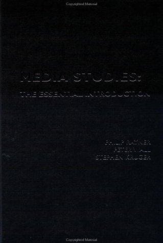 Media Studies: The Essential Introduction