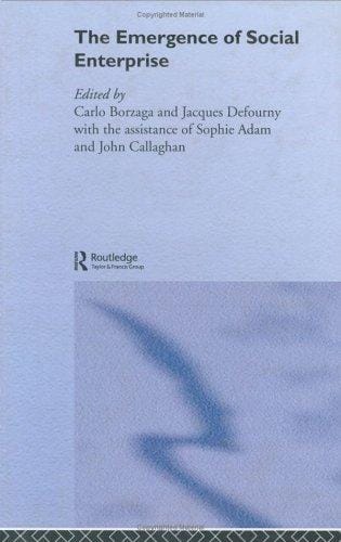 Emergence of Social Enterprise (Routledge Studies in the Management of Voluntary and Non-Profit Organizations)