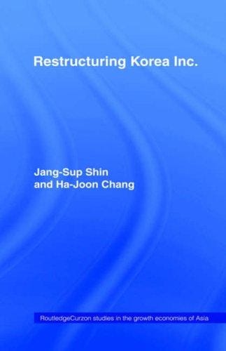 Restructurng "Korea Inc.": financial crisis, corporate reform, and institutional transition