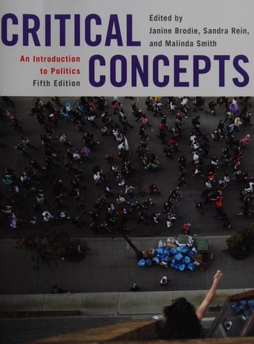 Critical concepts: an introduction to politics