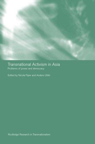 Transnational activism in Asia: problems of power and democracy