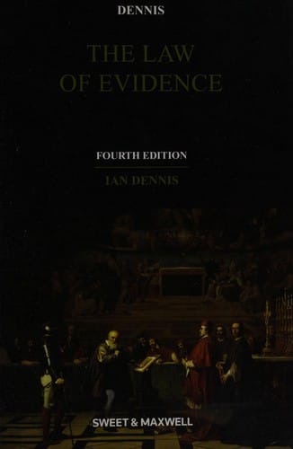 The law of evidence
