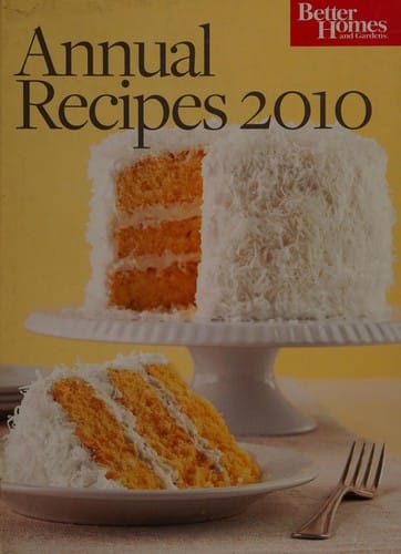 Annual recipes 2010