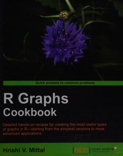 R graphs cookbook: detailed hands-on recipes for creating the most useful types of graphs in R-starting from the simplest versions to more advanced applications
