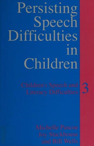 Persisting speech difficulties in children