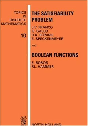 SATISFIABIL PROB & BOOL TDM10H (Topics in Discrete Mathematics)