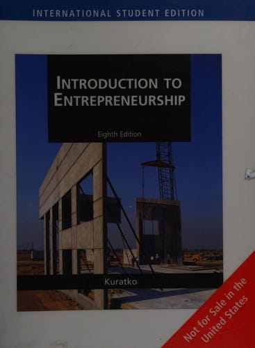 Introduction to entrepreneurship