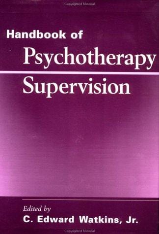 Handbook of psychotherapy supervision