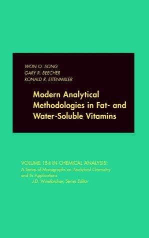 Modern Analytical Methodologies in Fat- and Water-Soluble Vitamins
