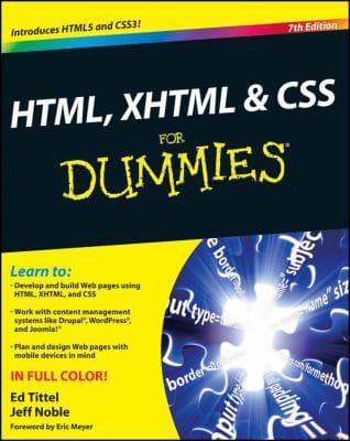 HTML, XHTML & CSS for dummies