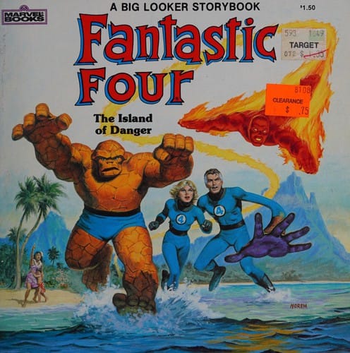 The Fantastic Four: the island of danger