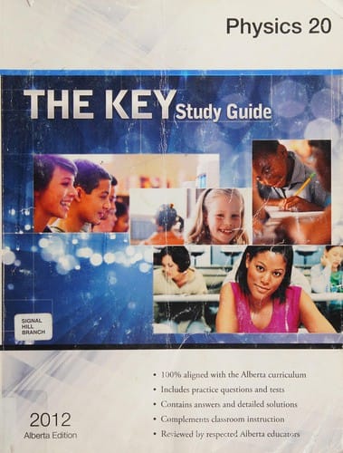 The key student study guide: Physics 20