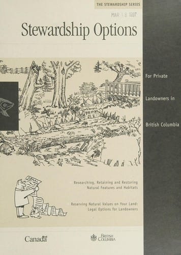 Stewardship options for private landowners in British Columbia