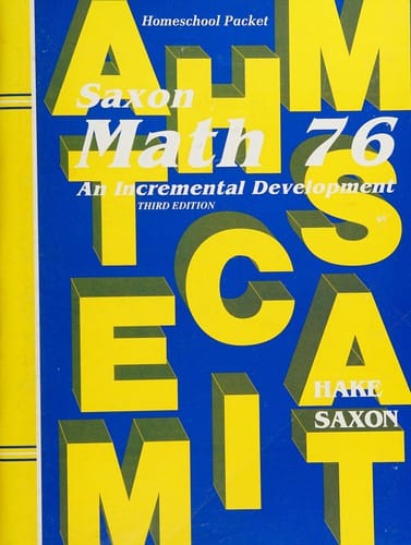 Math 7/6: An Incremental Development: Homeschool Packet (Including Suggestions for Course Planning, Facts Practice Answers, Textbook Answers, and Test Solutions)