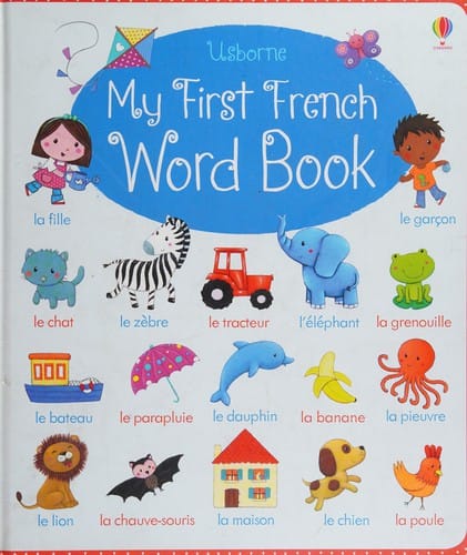 Usborne my first French word book