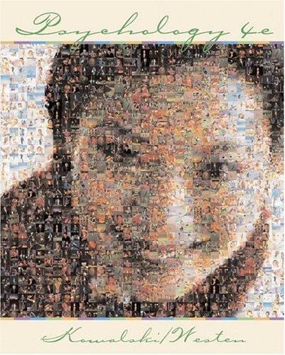 Psychology, 4th Edition, with eGrade Access Code Card 1 Term Set