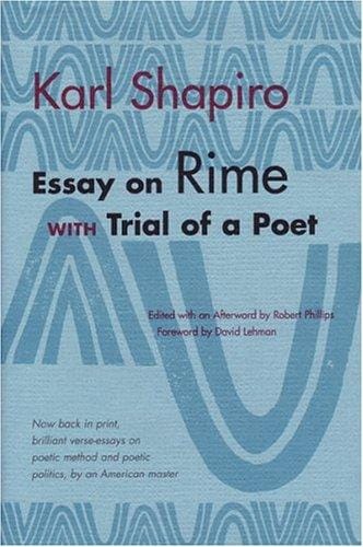 Essay on rime: with, Trial of a poet