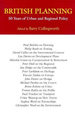 British Planning: 50 Years of Urban and Regional Policy