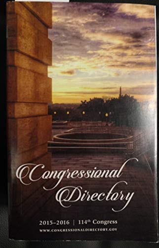 Official Congressional Directory: 114th Congress