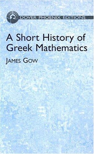 A short history of Greek mathematics