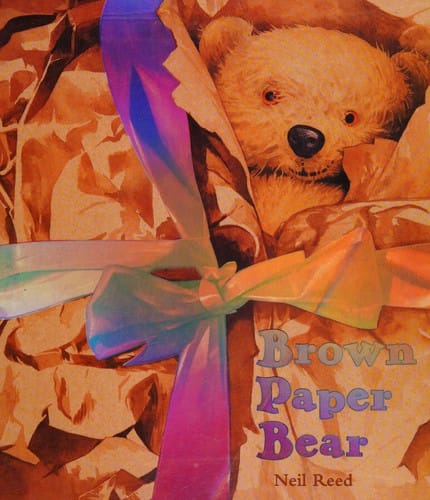 Brown paper bear