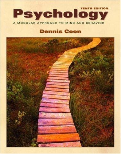 Psychology: A Modular Approach to Mind and Behavior