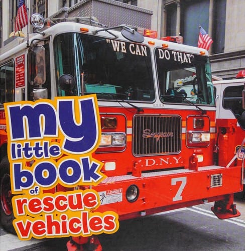 My little book of rescue vehicles