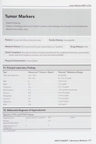 ASCP caseset: laboratory medicine