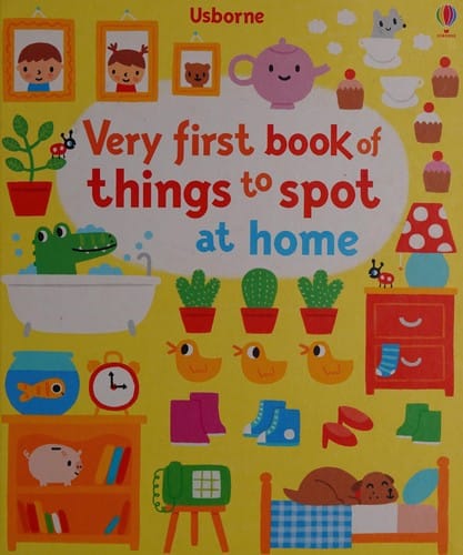 Very first book of things to spot at home