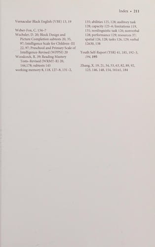 Understanding Individual Differences in Language Development Across the School Years