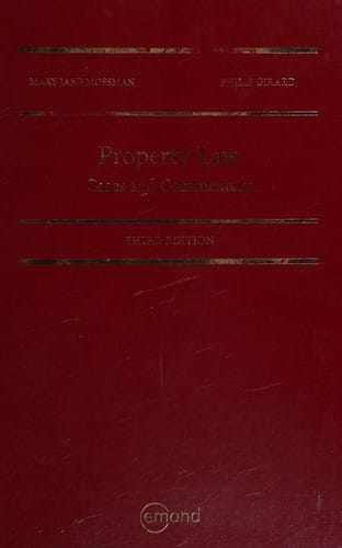 Property law: cases and commentary