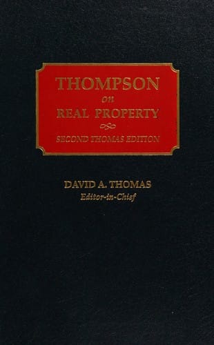 Thompson on real property