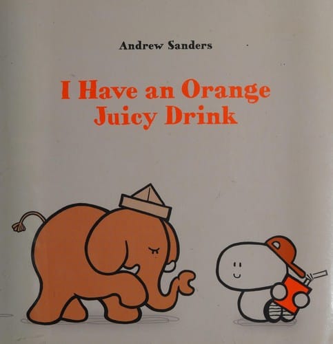 I have an orange juicy drink