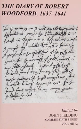 Diary of Robert Woodford, 1637-1641