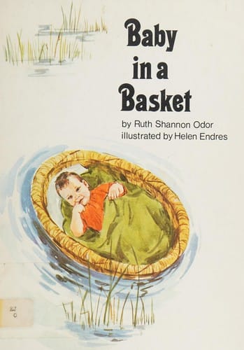 Baby in a basket