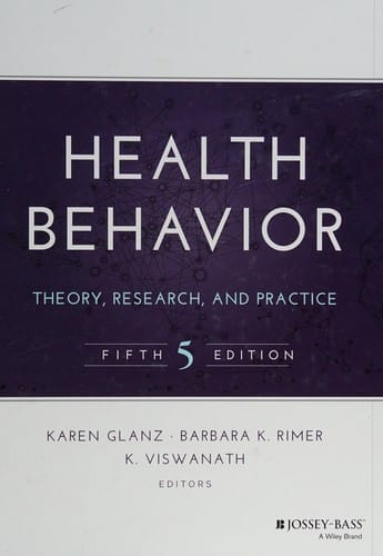 Health behavior: theory, research, and practice