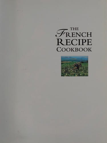 The French Recipe Cookbook