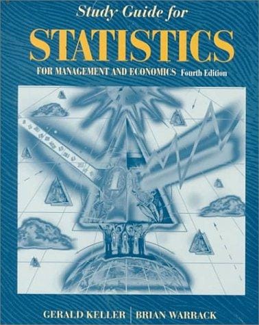 Statistics for Management and Economics: A Systematic Approach