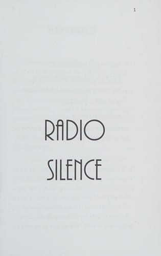 Radio silence