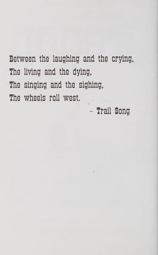 Across the Oregon Trail