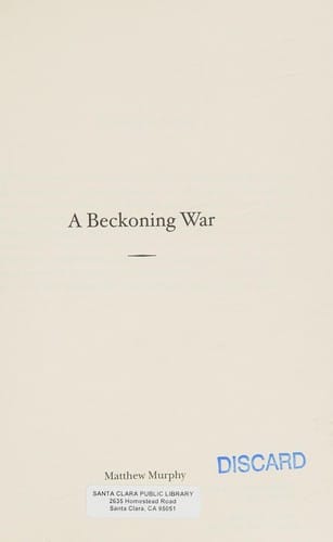 A beckoning war